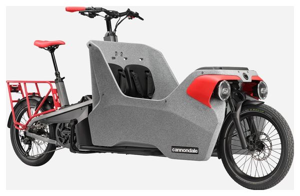 Vélo Cargo Électrique Cannondale Wonderwagen Neo 2 Shimano Deore 10V 545Wh 20'' Gris
