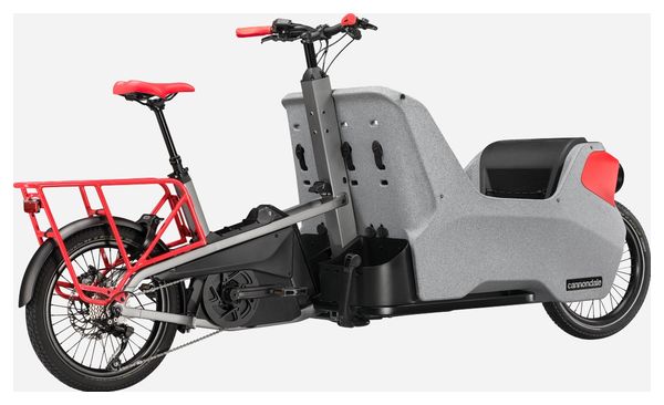 Cannondale Wonderwagen Neo 2 Electric Cargo Bike Shimano Deore 10S 545Wh 20'' Grey 