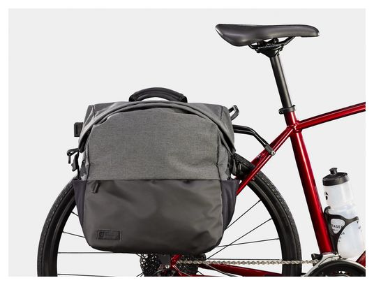 Bontrager City Shopper 23L Gepäckträgertasche Grau / Schwarz