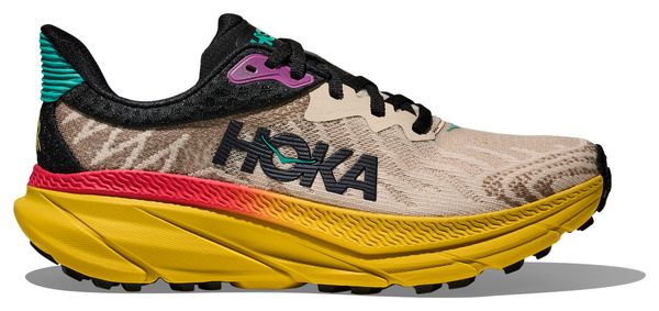 Chaussures Trail Hoka Challenger 7 Beige/Multicolore Femme