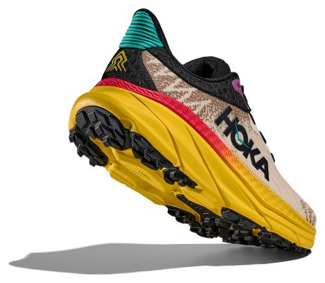 Chaussures Trail Hoka Challenger 7 Beige/Multicolore Femme