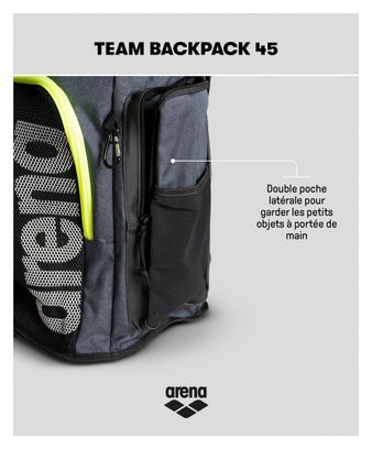 Backpack ARENA TEAM BACKPACK 45 Gray Black