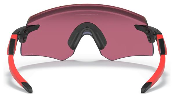 Oakley Encoder Sonnenbrille Mattschwarz / Rot PRIZM Road OO9471-0136