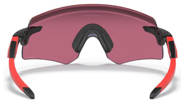 Oakley Encoder Mat Zwart/Rood PRIZM Road OO9471-0136