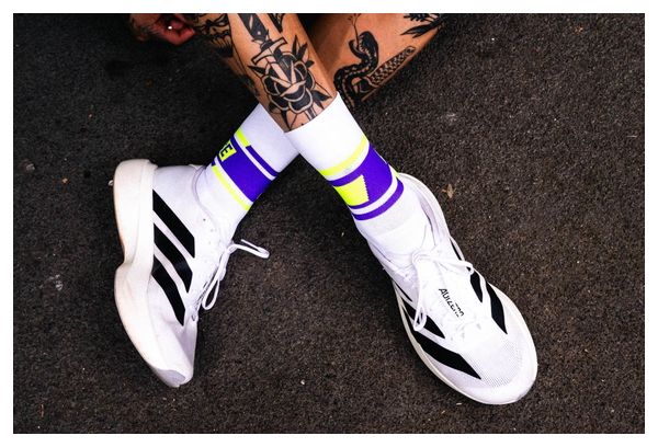 Incylence Running Calzini da giorno bianco/viola