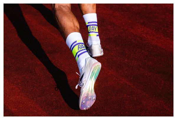 Incylence Running Calzini da giorno bianco/viola