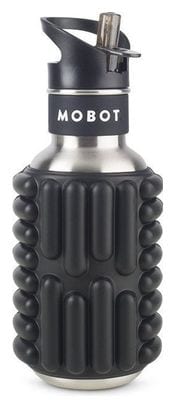 Bouteille de sport - Mobot - Fonction 2 en 1 rouleau de massage - Noir