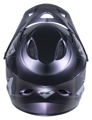 Casque Intégral Kenny Downhill Prisme Mat Violet Noir