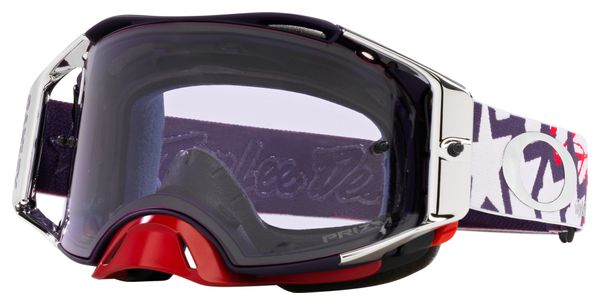 Oakley Airbrake MX Troy Lee Design White Blue Stars Goggle / Prizm Mx Low Light / Ref: OO7046-E9