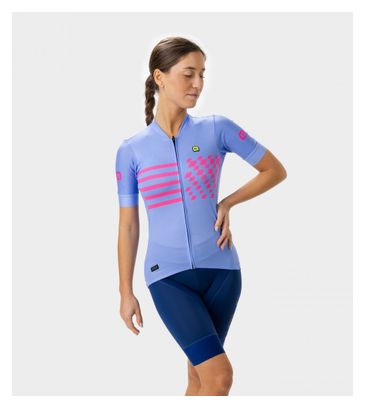 Alé Play Women's Short Sleeve Jersey Light Purple