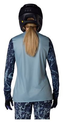 Maglia a maniche lunghe Fox Ranger Image Print blu da donna