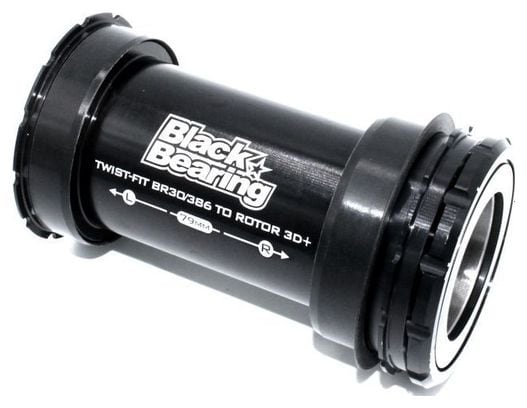 Boitier de pedalier - Blackbearing - 46 - 79 - dub - B5 Inox