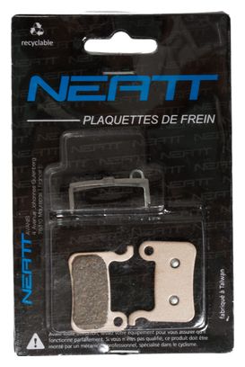 Paire de Plaquettes Neatt pour Shimano XTR / XT / SLX / Deore LX / Saint