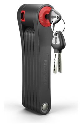 Seatylock Foldylock 90 Opvouwbaar slot 90cm Zwart + beugel