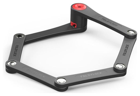 Seatylock Foldylock 90 Opvouwbaar slot 90cm Zwart + beugel