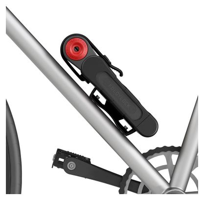 Seatylock Foldylock 90 Opvouwbaar slot 90cm Zwart + beugel