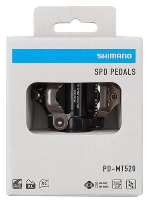 Pedalini a sgancio rapido Shimano PD-MT520, neri