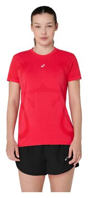 Asics Road Seamless Red Women's Running T-Shirt