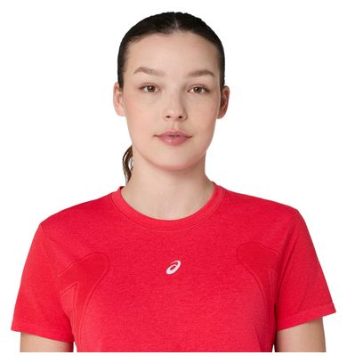 Asics Road Seamless Red Women's Running T-Shirt