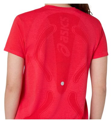 Asics Road Seamless Red Women's Running T-Shirt