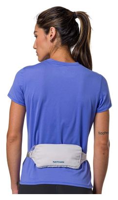 Ceinture Nathan Marathon 3.0 Gris clair/Bleu