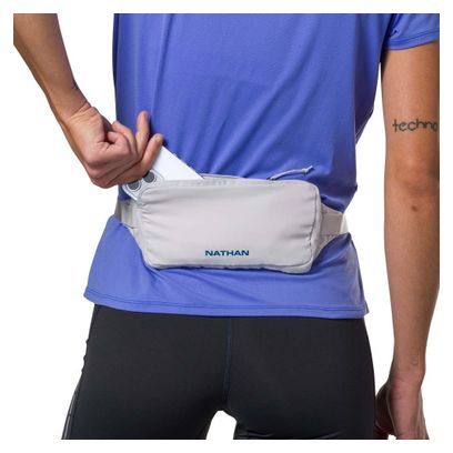 Ceinture Nathan Marathon 3.0 Gris clair/Bleu
