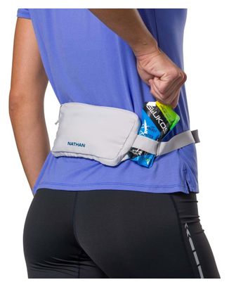 Ceinture Nathan Marathon 3.0 Gris clair/Bleu