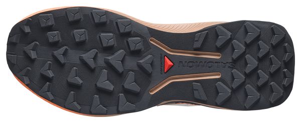 Salomon Genesis 2 GTX Women's Trail Running Shoes - Beige/Orange