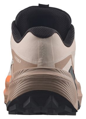 Salomon Genesis 2 GTX Women's Trail Running Shoes - Beige/Orange