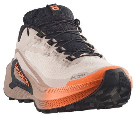 Salomon Genesis 2 GTX Women's Trail Running Shoes - Beige/Orange