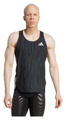 adidas Adizero Tanktop Schwarz Herren