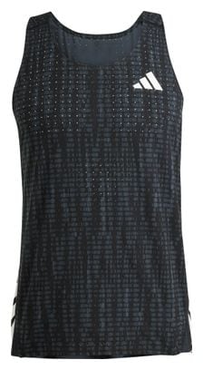 adidas Adizero Tanktop Schwarz Herren