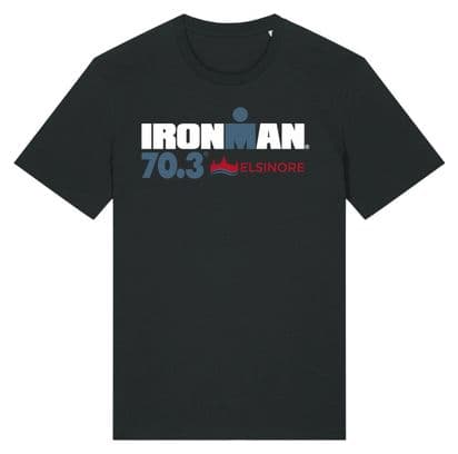 Ironman 70.3 Elsinore Kurzarm T-Shirt Schwarz Herren