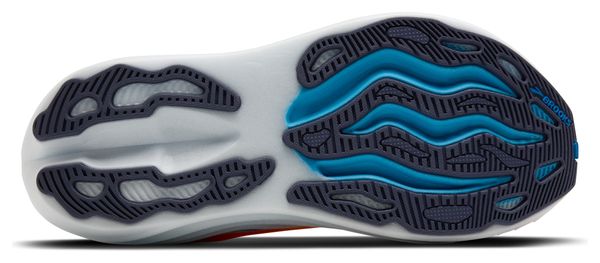 Brooks Glycerin Max Orange/Blau Männer Laufschuhe
