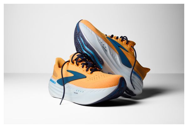 Brooks Glycerin Max Orange/Blau Männer Laufschuhe