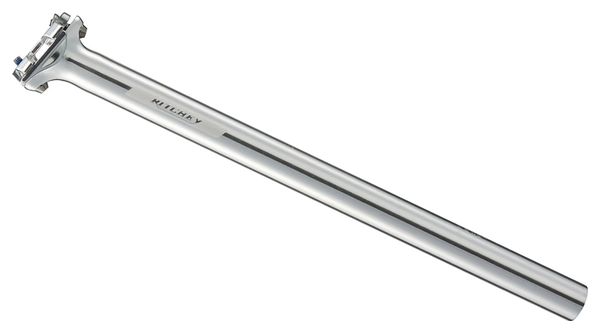 Tige de selle Zoom / Alliage acier / argent - Vélo IBIKE Montréal