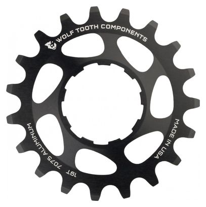 Wolf Tooth Aluminum Single Speed Cog Black