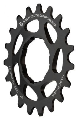 Wolf Tooth Aluminum Single Speed Cog Black