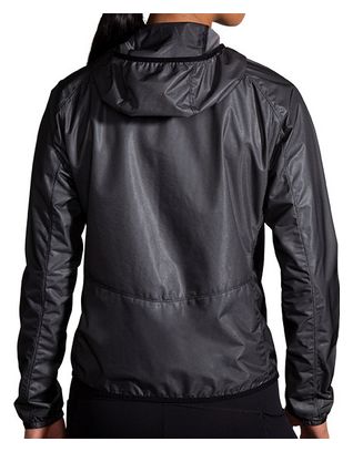Brooks Women's All Altitude Windbreaker Jacket Black