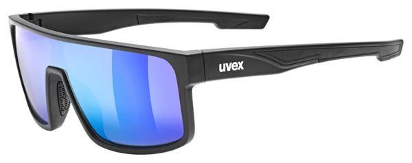 Uvex LGL 51 Schwarz/Grüne Spiegelgläser