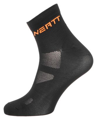 Calze Neatt 7,5 cm nere / arancioni