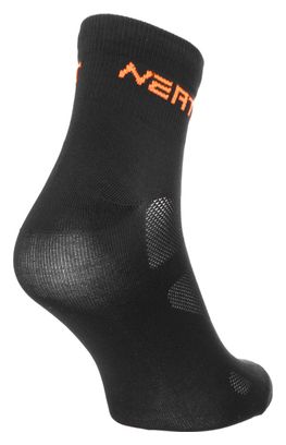 Calze Neatt 7,5 cm nere / arancioni