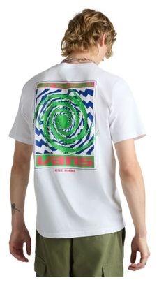 Vans Wormhole Warped Short Sleeve T-Shirt White