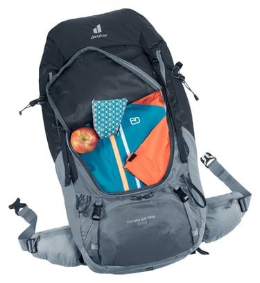 Sac de Randonnée Deuter Futura Air Trek 60+10L Noir