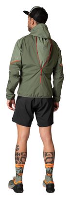 Dynafit Alpine GTX Khaki waterproof jacket for men