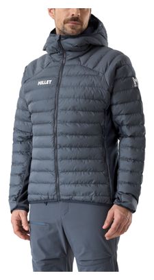 Piumino Millet Fitz Roy Warm Hoodie blu da uomo
