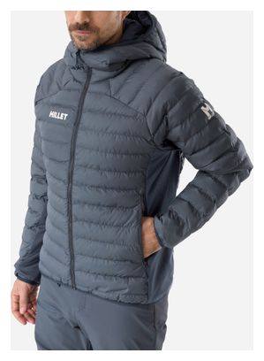 Piumino Millet Fitz Roy Warm Hoodie blu da uomo