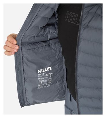 Piumino Millet Fitz Roy Warm Hoodie blu da uomo
