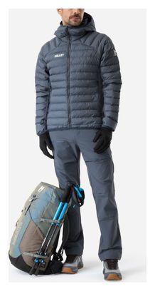 Piumino Millet Fitz Roy Warm Hoodie blu da uomo