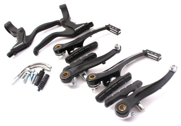 Kit V-brakes BMX avec levier de frein KHE PROMAX